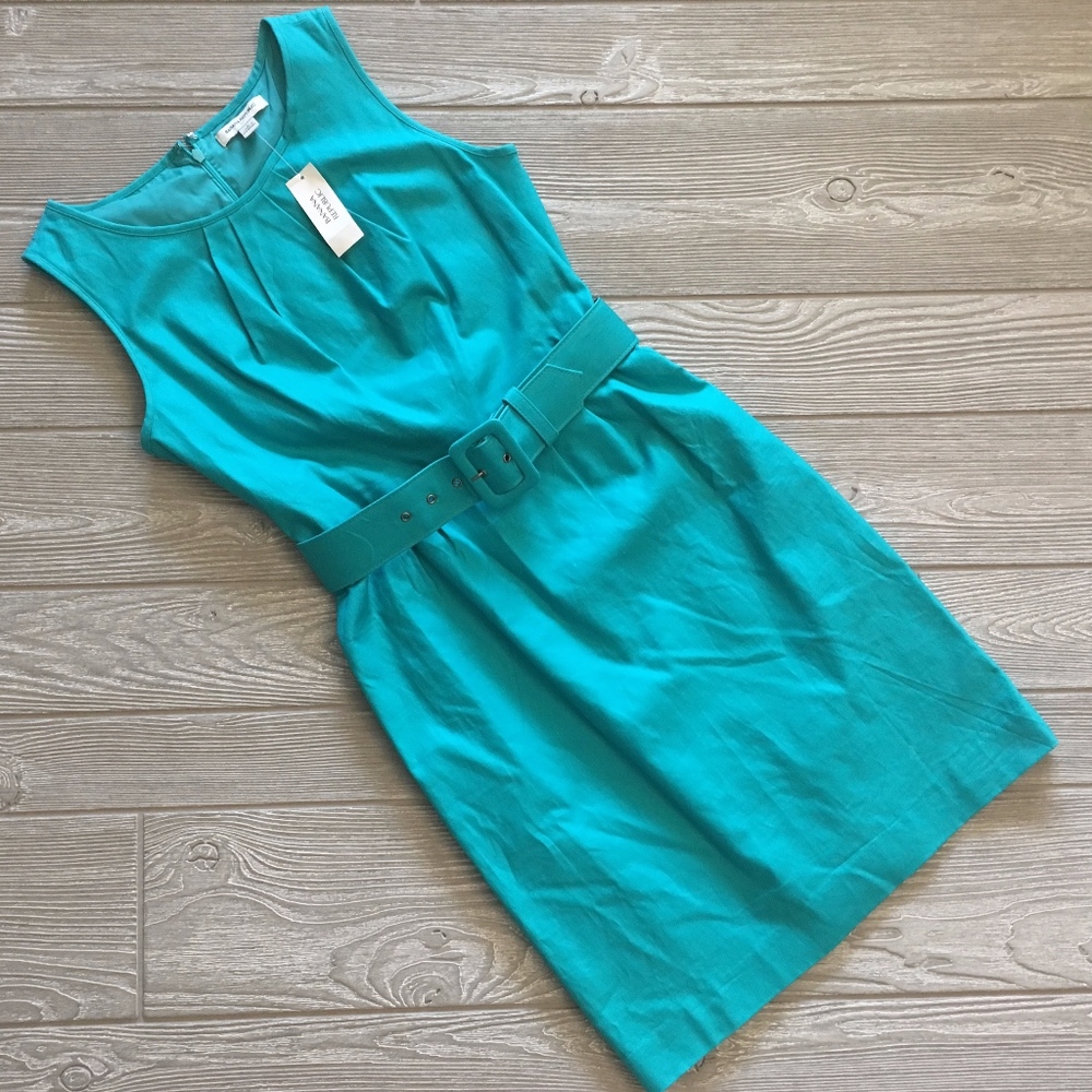NWT - Banana Republic Turquoise Dress - 0
